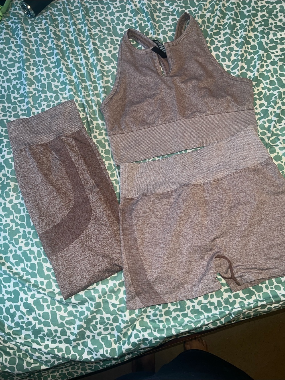 PINK Victoria's Secret 3-Piece Seamless Active Set
